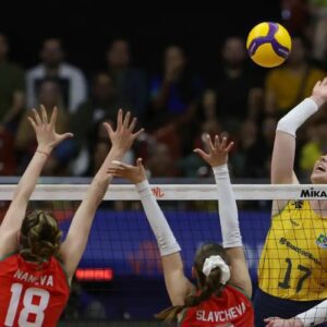 Brasil enfrenta Itália na Liga das Nações de Vôlei Feminino
