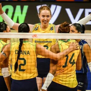 Brasil enfrenta República Dominicana na Liga das Nações de Vôlei em Brasília