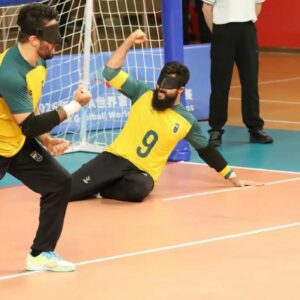 Brasil goleia Ucrânia e avança à semifinal do Mundial de Goalball na China