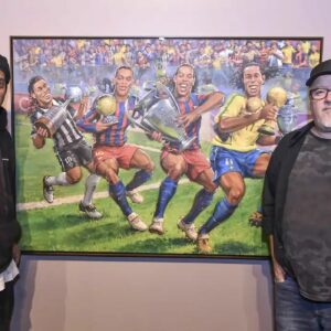 Exposição sobre Ronaldinho Gaúcho abre na Casa das Rosas em São Paulo