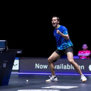 Hugo Calderano é superado na final do WTT da Eslovênia