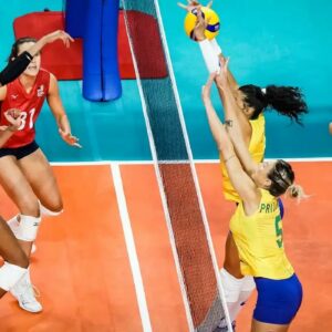 Brasil perde para os EUA na Liga das Nações de Vôlei Feminino