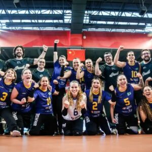 Brasil vence China e vai à final do Mundial de vôlei sentado
