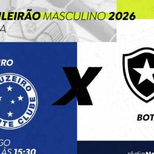Rádio Nacional transmite Cruzeiro x Botafogo pelo Brasileirão neste domingo